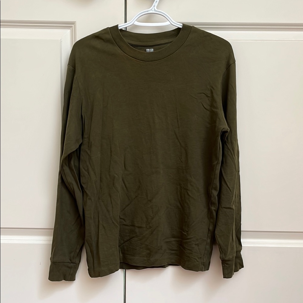 Uniqlo Olive Green Men's Shirt